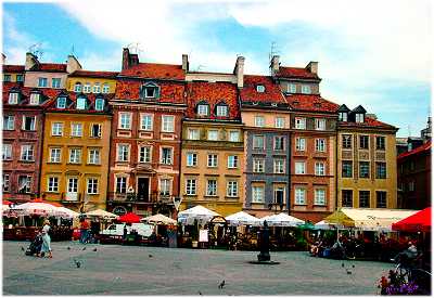 vieille ville de Varsovie