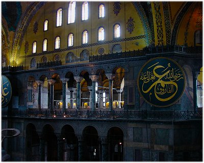 basilique Sainte Sophie d'Istanbul
